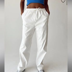 NWT Princess Polly Tumble Pants White